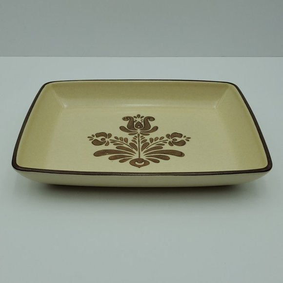 Pfaltzgraff Village Rectangular Tray Appetizer Plate Relish Serving Dish - Picture 2 of 5